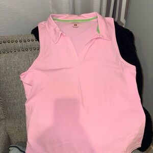 Lilly Pulitzer Light Pink Sleeveless Tank Top